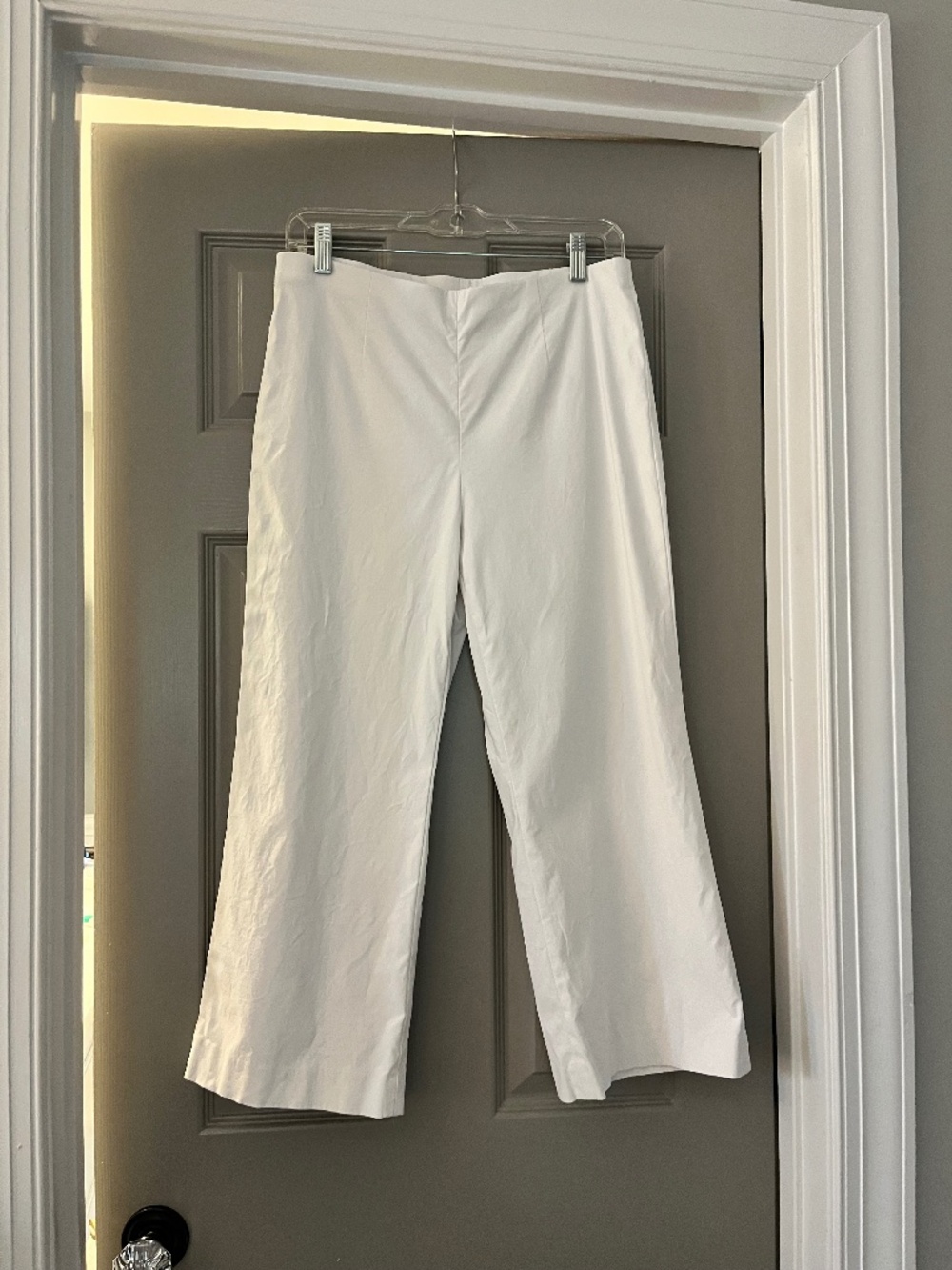 Nic+Zoe Wonderstretch Wide Leg Crop Pant - Size 8P